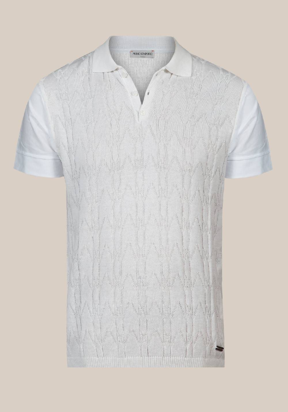 Primo Emporio Polo in cotone grammatura logo Moda