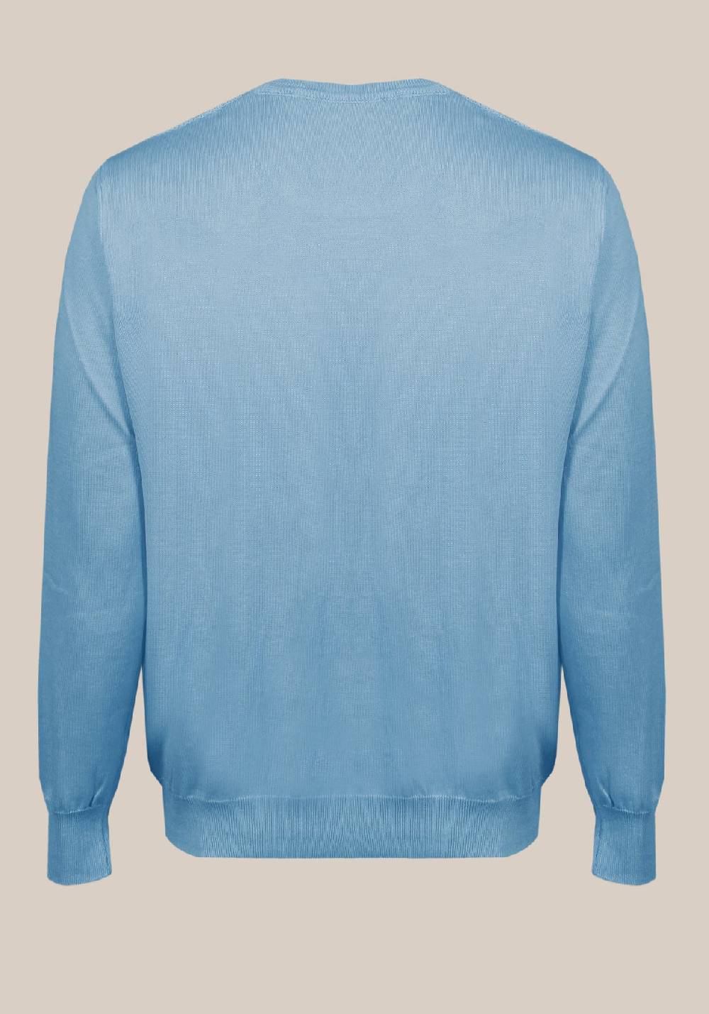 Primo Emporio Maglia giro collo tessitura punto riso Italy