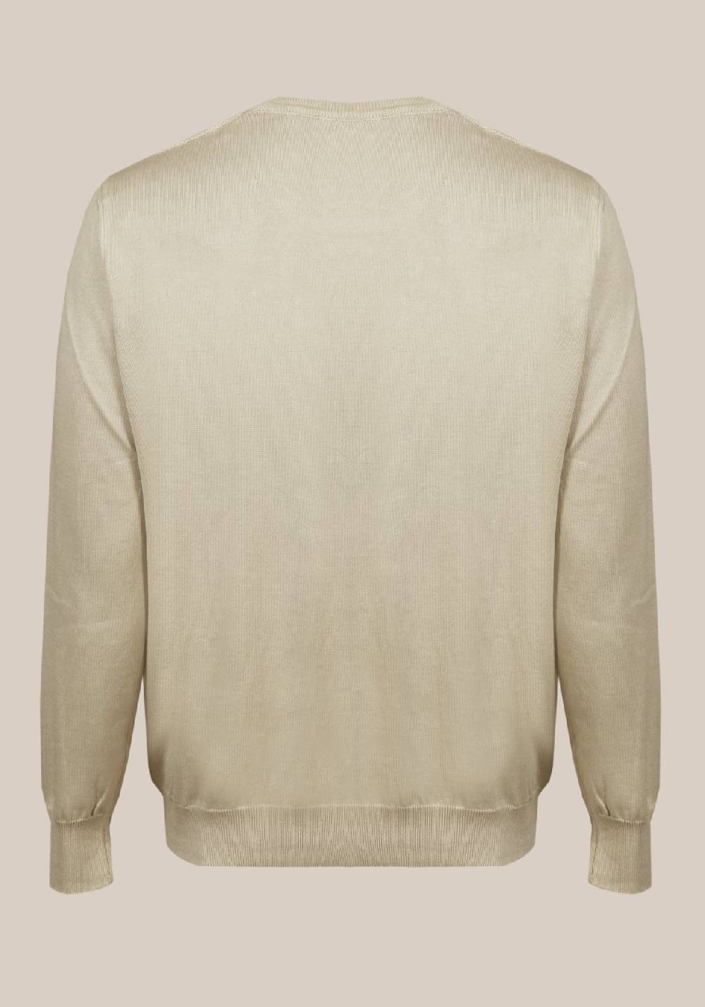 Primo Emporio Maglia giro collo tessitura punto riso Italia