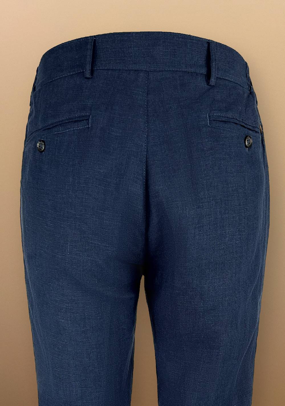 Primo Emporio Pantalone in Lino con cinturino in Ecopelle Sconto