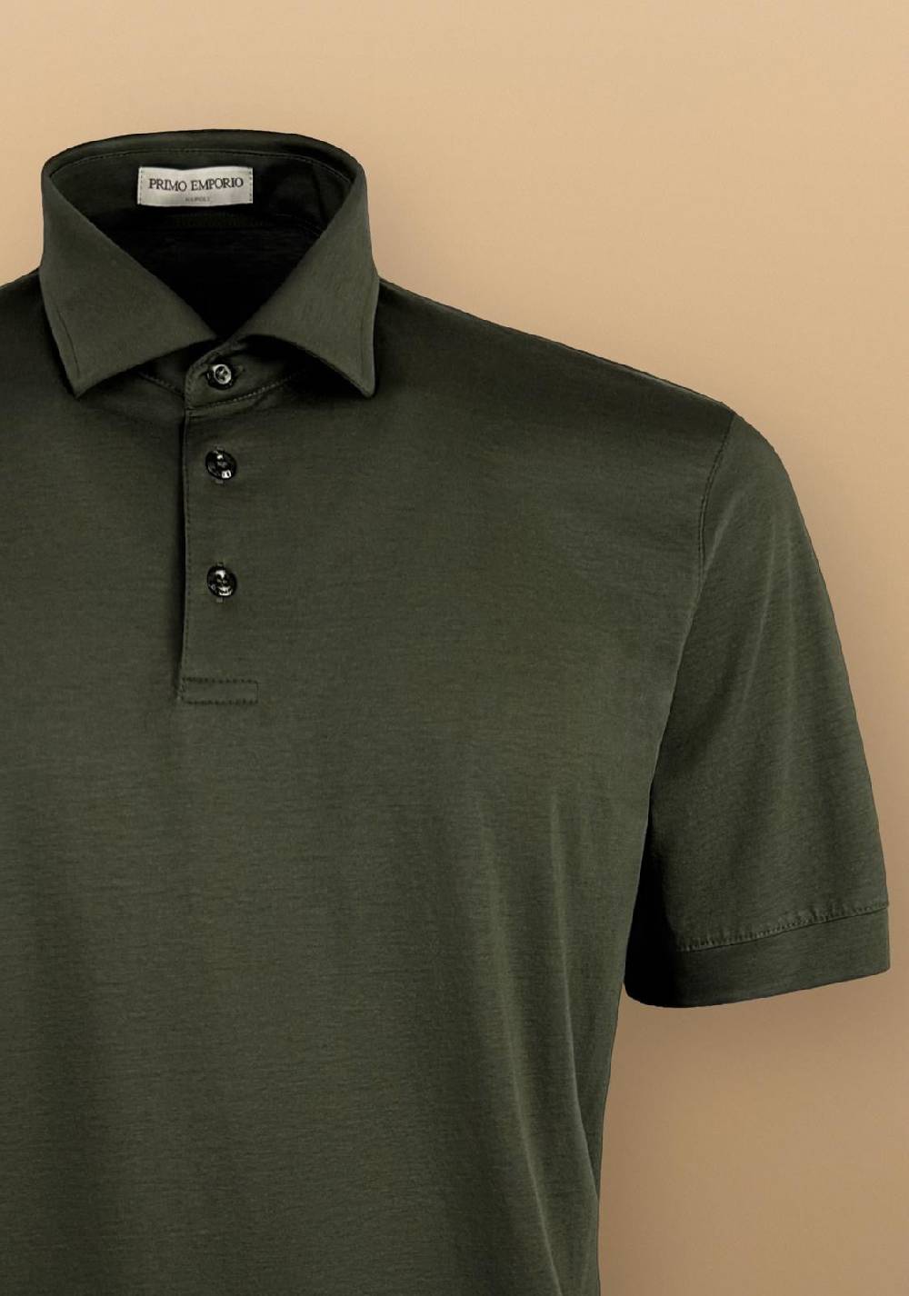 Primo Emporio Polo Filo di scozia tre bottoni In Vendita