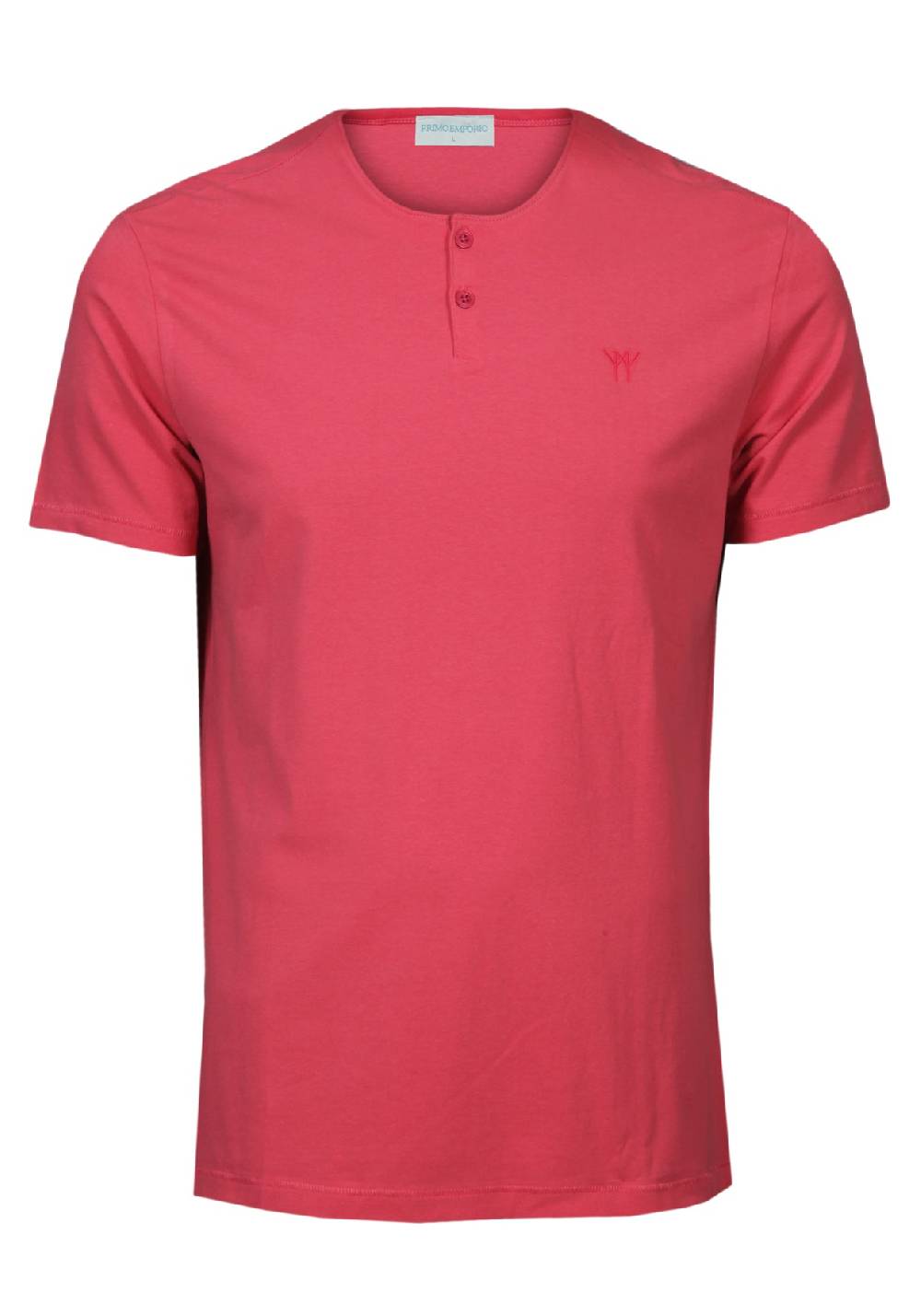 Primo Emporio T-shirt mezza manica con Bottoni Vendita Economica