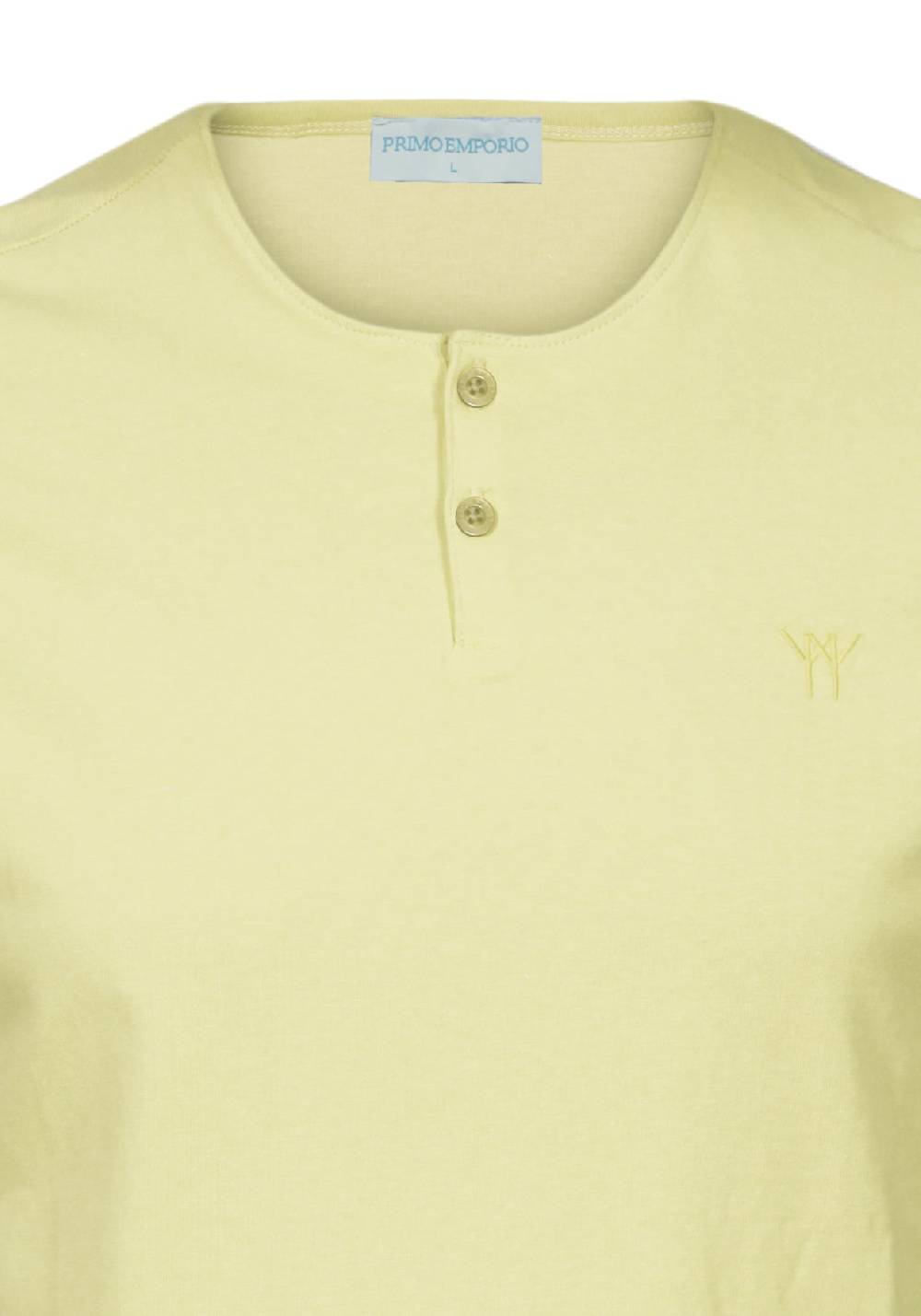Primo Emporio T-shirt mezza manica con Bottoni Vendite Flash