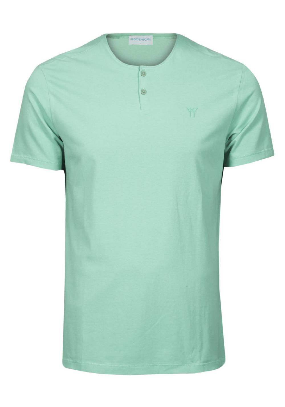 Primo Emporio T-shirt mezza manica con Bottoni Negozio
