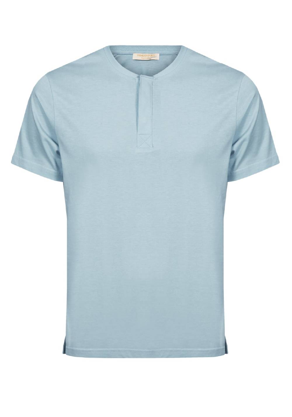 Primo Emporio T-shirt mezza manica con bottoni coperti In Saldo