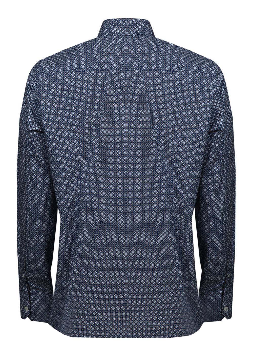 Primo Emporio Camicia in Cotone Micro-Fantasia Soddisfazione Garantita