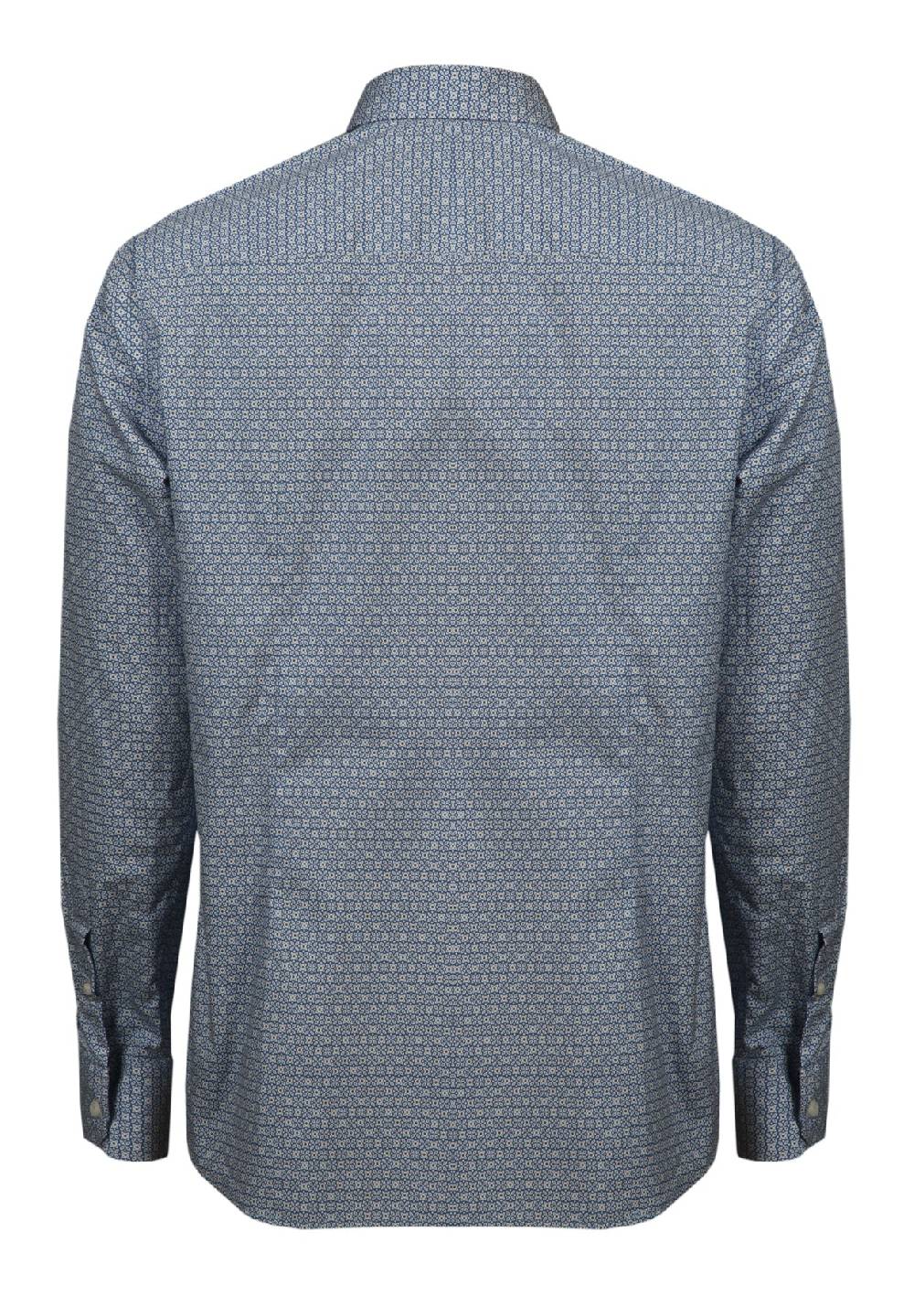 Primo Emporio Camicia in Cotone Micro-Fantasia Negozi Online