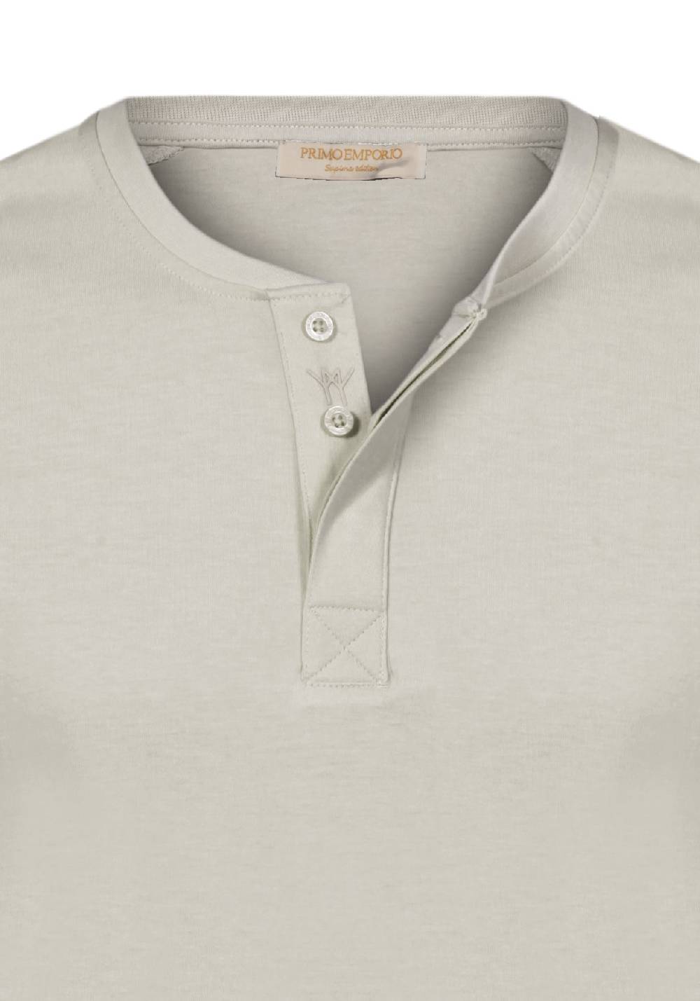 Primo Emporio T-shirt mezza manica con bottoni coperti Fino Al -60%