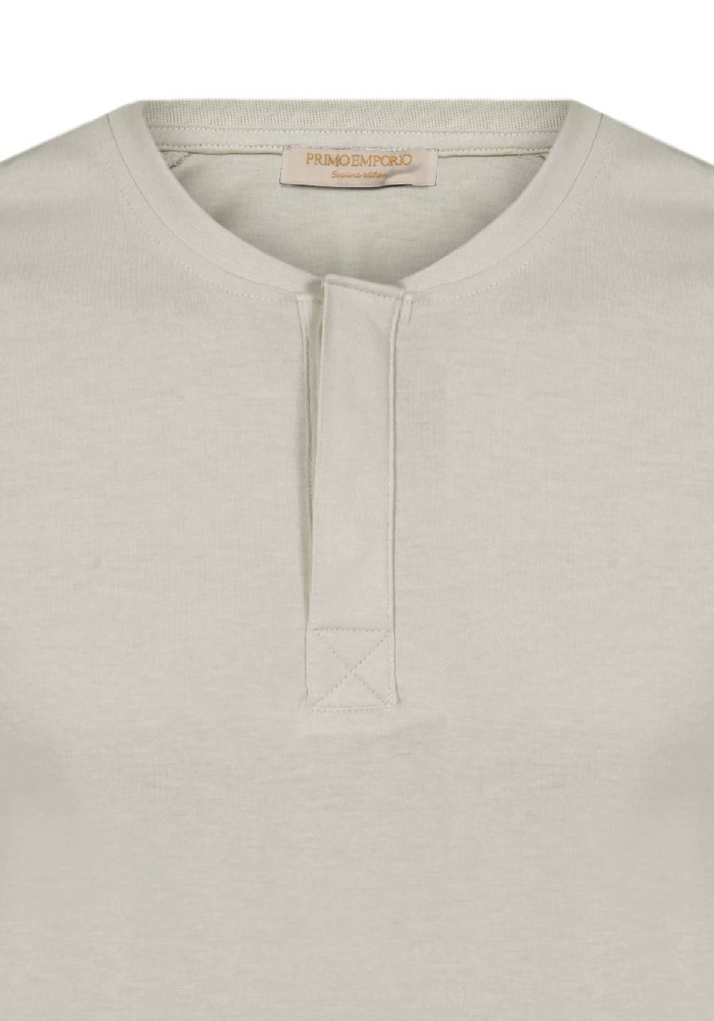 Primo Emporio T-shirt mezza manica con bottoni coperti Fino Al -60%