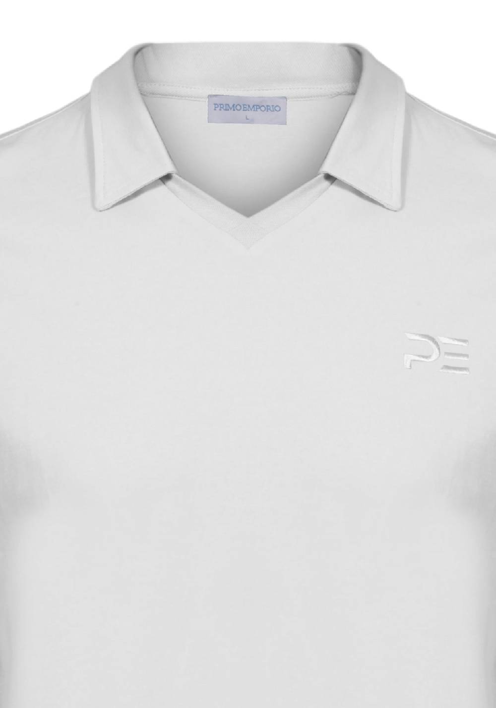 Primo Emporio Polo mezza manica con logo ricamato Prezzo Ridotto