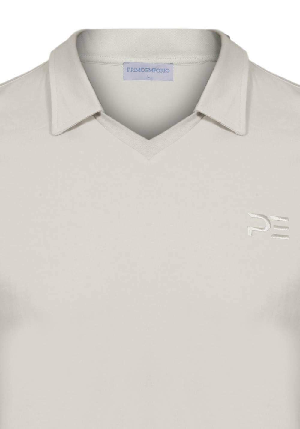 Primo Emporio Polo mezza manica con logo ricamato Sottocosto