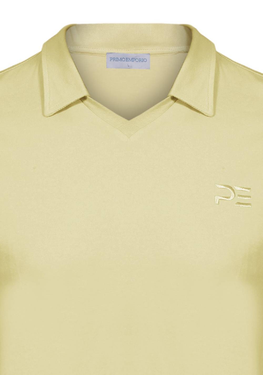 Primo Emporio Polo mezza manica con logo ricamato Convenienza