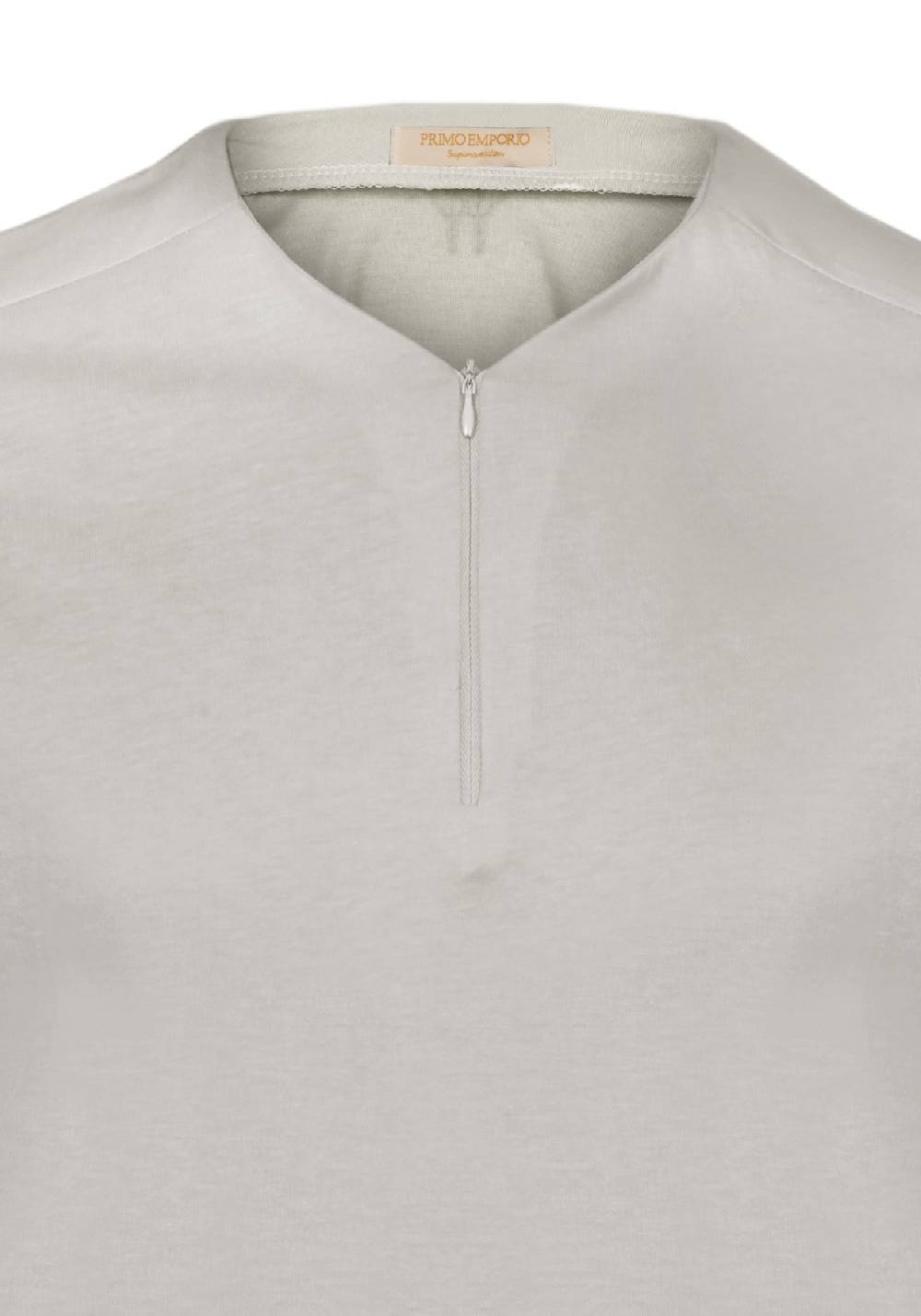 Primo Emporio T-shirt con zip mezza manica Sconto