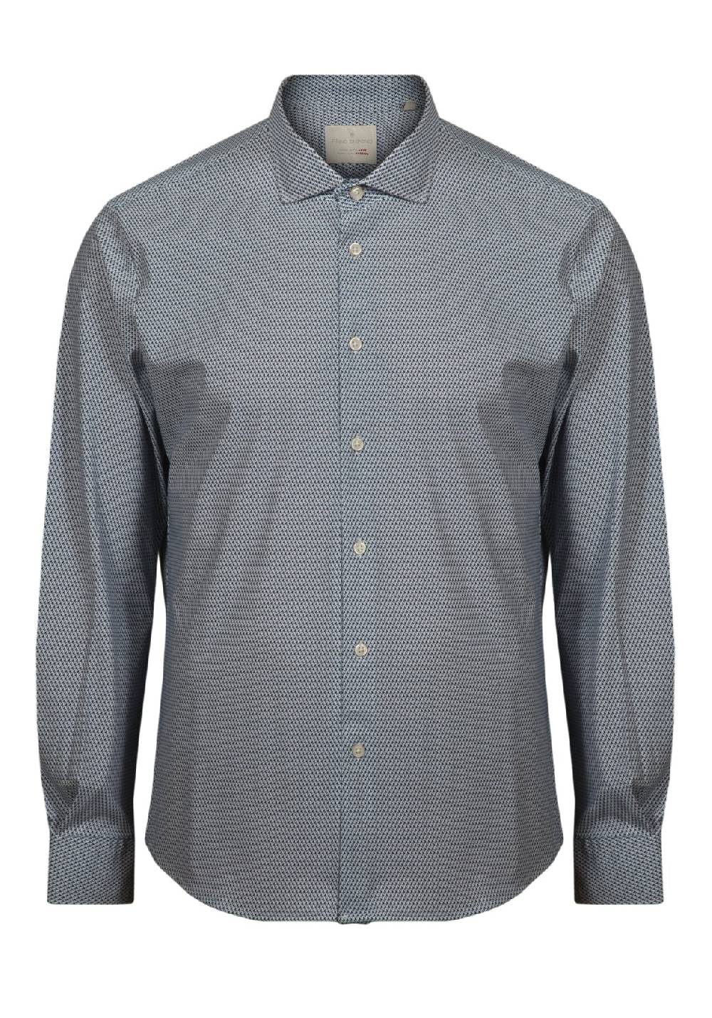 Primo Emporio Camicia in Poliammide Micro Fantasia Outlet