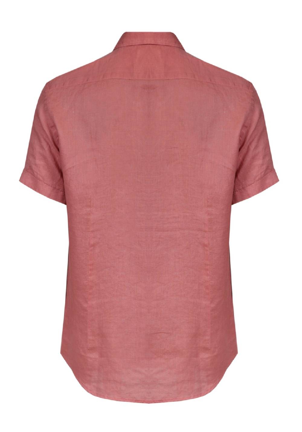 Primo Emporio Camicia Lino Mezza Manica - Mattone Offerte