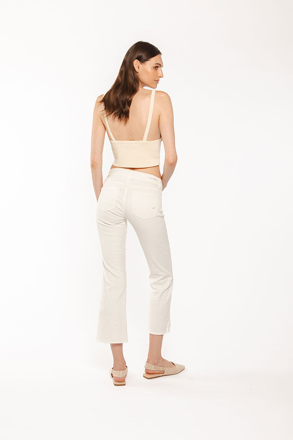 PS. Don't Forget Me SHARON 1 LOW RISE FLARE CROPPED FIT Economico