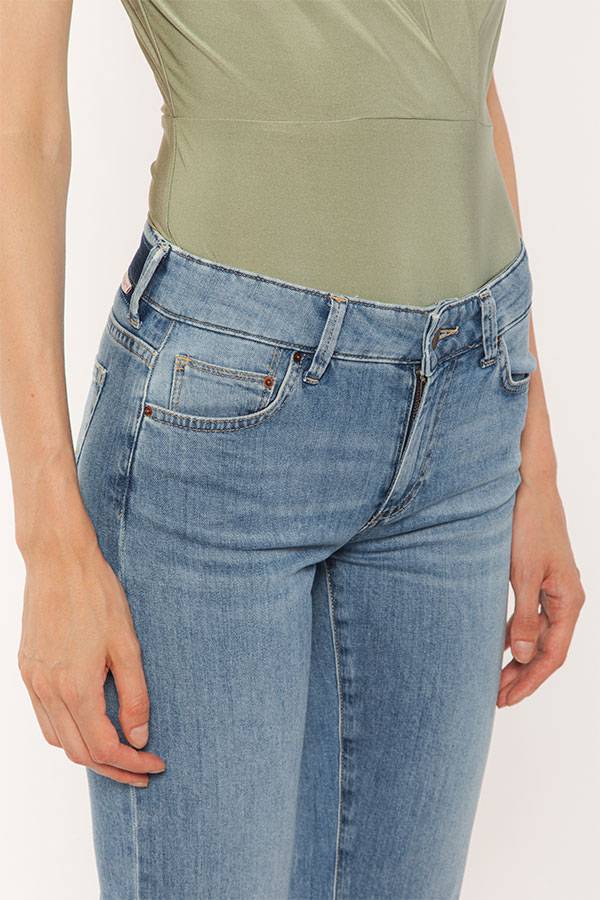 PS. Don't Forget Me SHARON LOW RISE FLARE CROPPED FIT Saldi