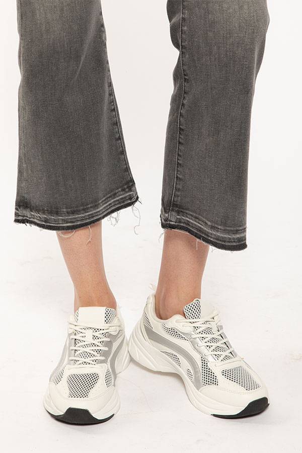 PS. Don't Forget Me SHARON LOW RISE FLARE CROPPED FIT Offerte