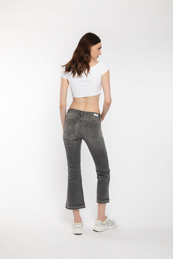 PS. Don't Forget Me SHARON LOW RISE FLARE CROPPED FIT Offerte