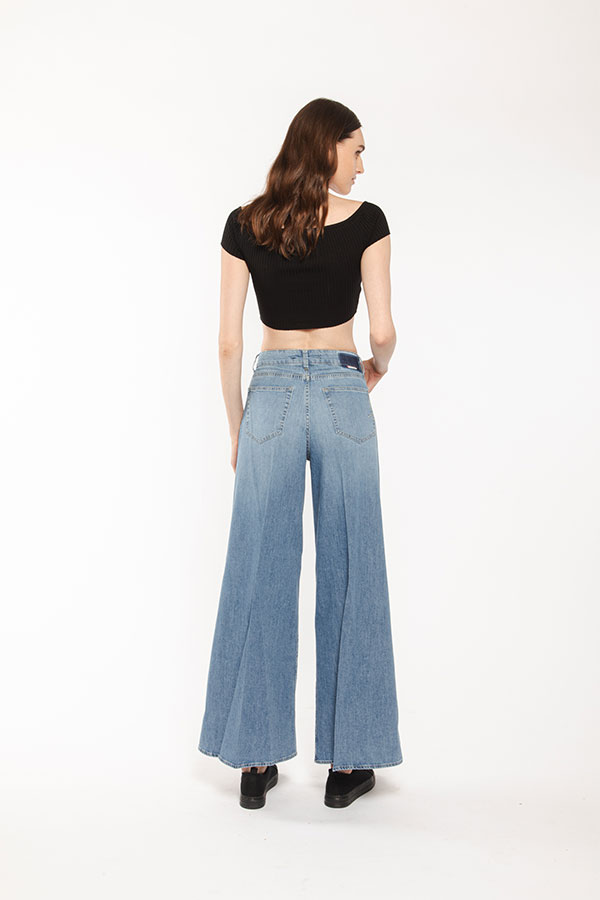 PS. Don't Forget Me SERENA HIGH RISE WIDE LEG FIT Vendita Calda