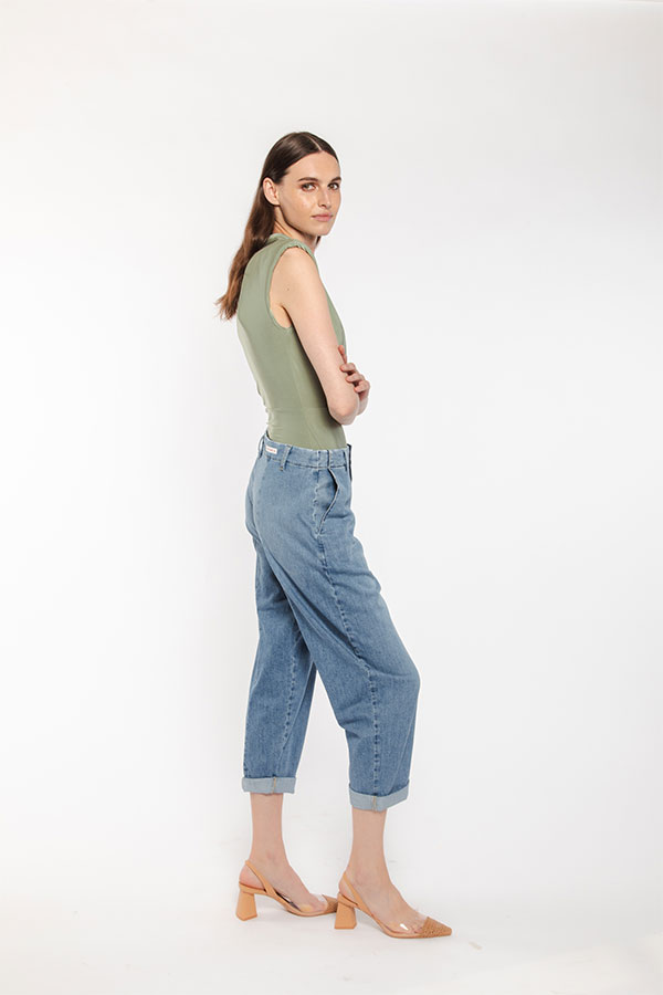 PS. Don't Forget Me MIA HIGH RISE RELAXED FIT Nuova