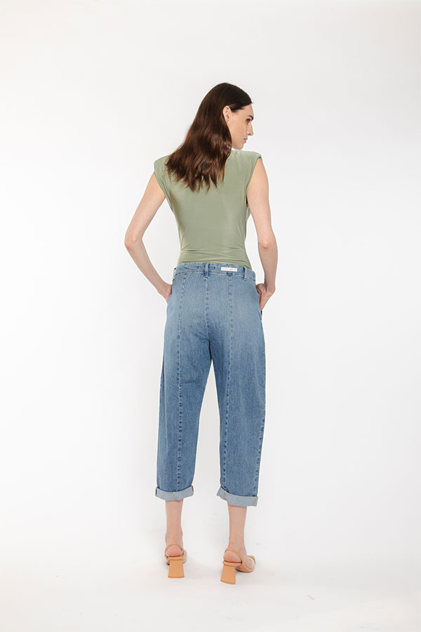 PS. Don't Forget Me MIA HIGH RISE RELAXED FIT Nuova