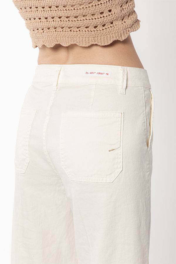 PS. Don't Forget Me EVA MID RISE PALAZZO CROPPED FIT Italy