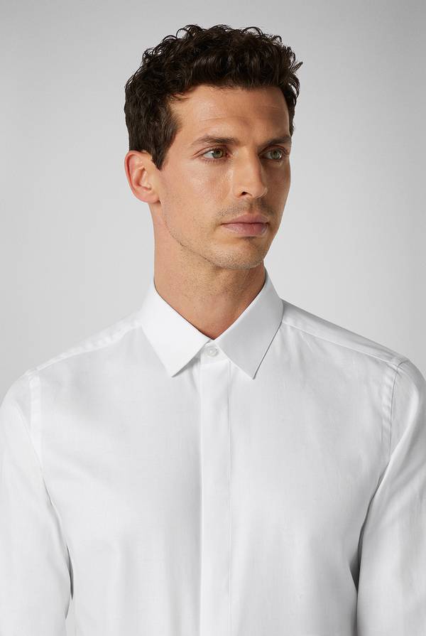 Pull Pal Zileri Camicia in puro cotone della linea Cerimonia con micro disegnature Convenienza