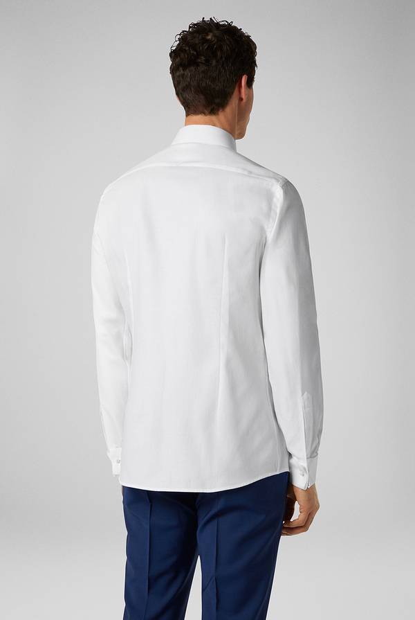 Pull Pal Zileri Camicia in puro cotone della linea Cerimonia con micro disegnature Convenienza