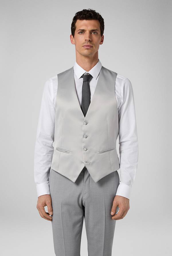 Pull Pal Zileri Gilet in satin della linea Cerimonia Sconto