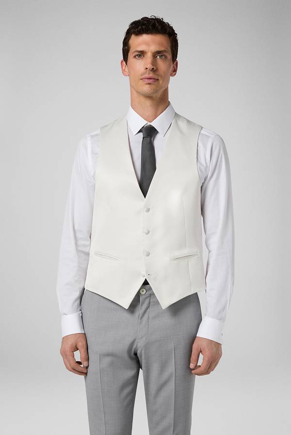 Pull Pal Zileri Gilet in satin della linea Cerimonia Offerta