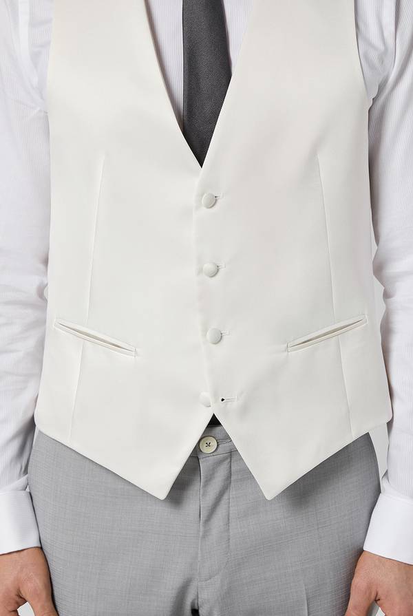Pull Pal Zileri Gilet in satin della linea Cerimonia Offerta