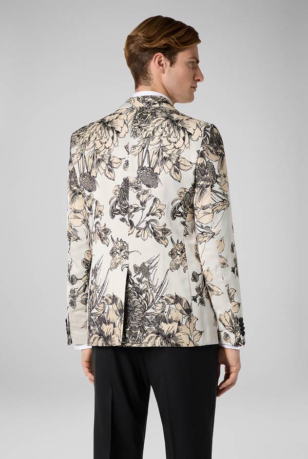 Pull Pal Zileri Giacca smoking con motivo floreale Saldi Di Fabbrica