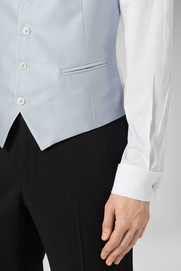 Pull Pal Zileri Gilet Cerimonia in satin In Linea