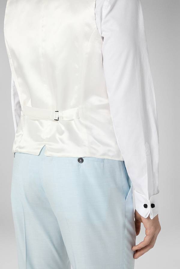 Pull Pal Zileri Gilet Cerimonia con lavorazione jacquard Nuovo