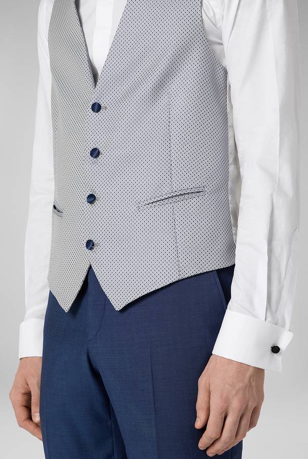 Pull Pal Zileri Gilet Cerimonia con lavorazione jacquard Qualità