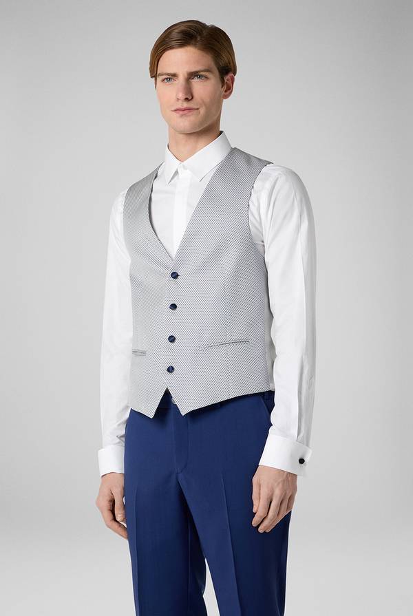 Pull Pal Zileri Gilet Cerimonia con lavorazione jacquard Vendita