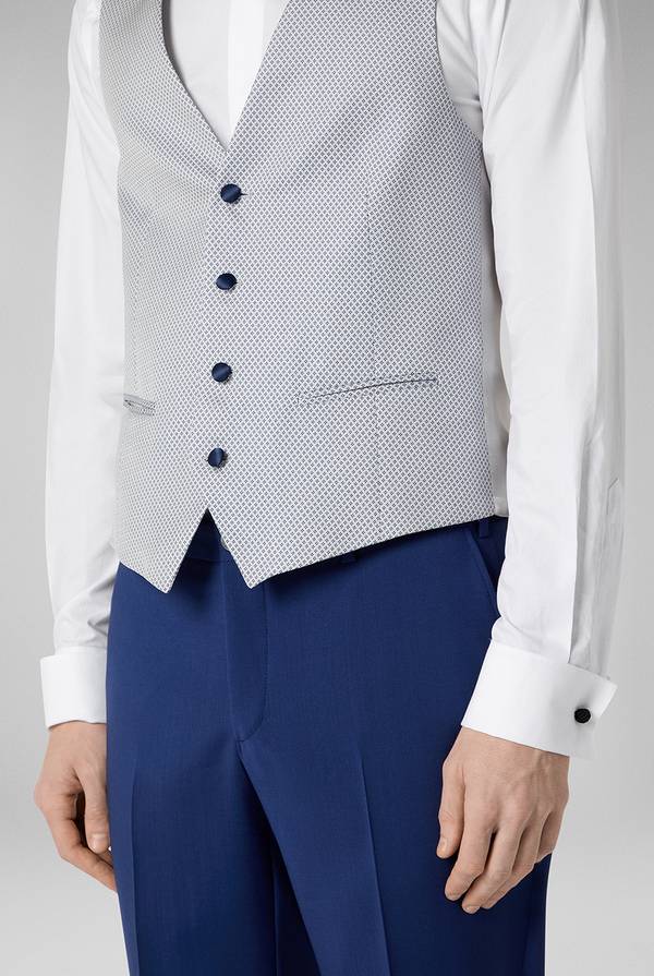 Pull Pal Zileri Gilet Cerimonia con lavorazione jacquard Vendita