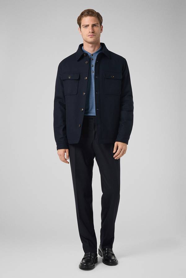 Pull Pal Zileri Pantaloni doppia pince in lana stretch Prezzo Ridotto