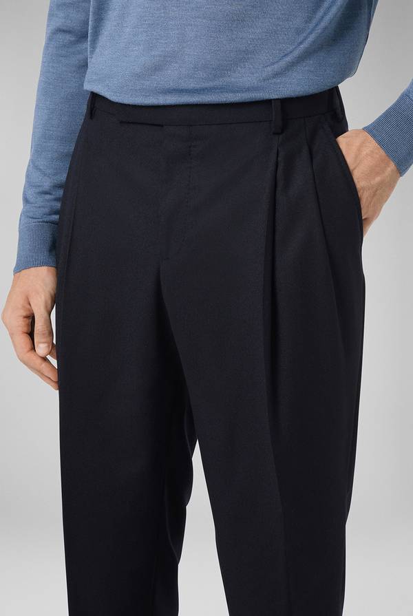 Pull Pal Zileri Pantaloni doppia pince in lana stretch Prezzo Ridotto