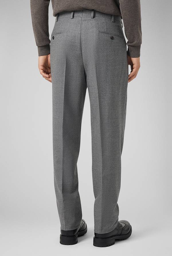 Pull Pal Zileri Pantaloni doppia pince in lana stretch Sottocosto