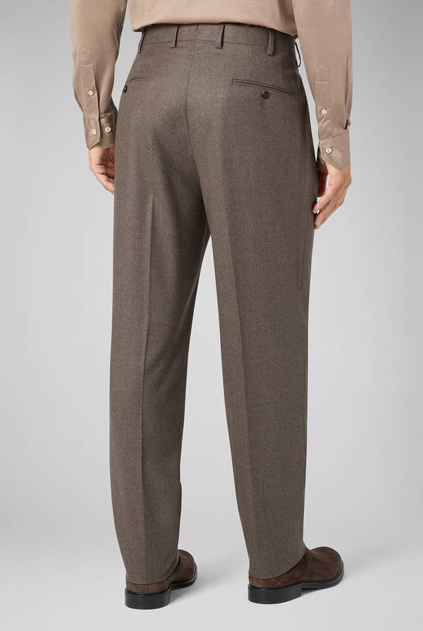 Pull Pal Zileri Pantaloni doppia pince in pura lana Convenienza