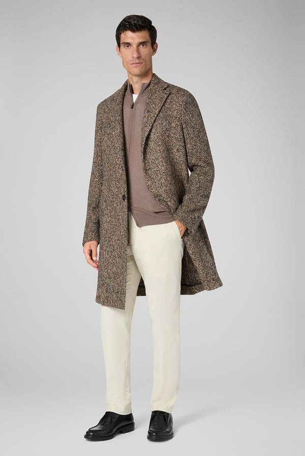 Pull Pal Zileri Pantaloni in velluto corduroy e lana Offerta