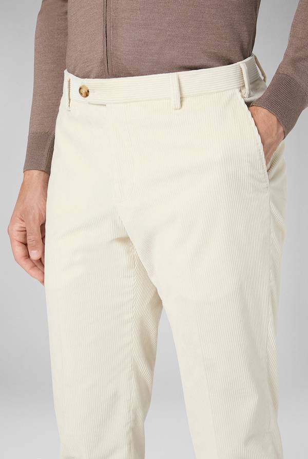 Pull Pal Zileri Pantaloni in velluto corduroy e lana Offerta