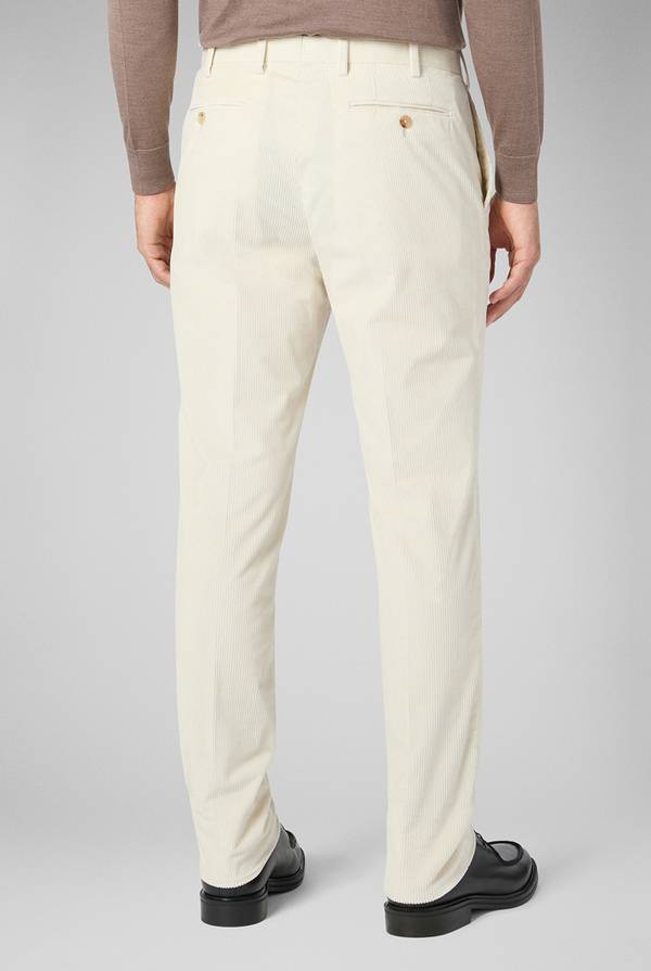 Pull Pal Zileri Pantaloni in velluto corduroy e lana Offerta