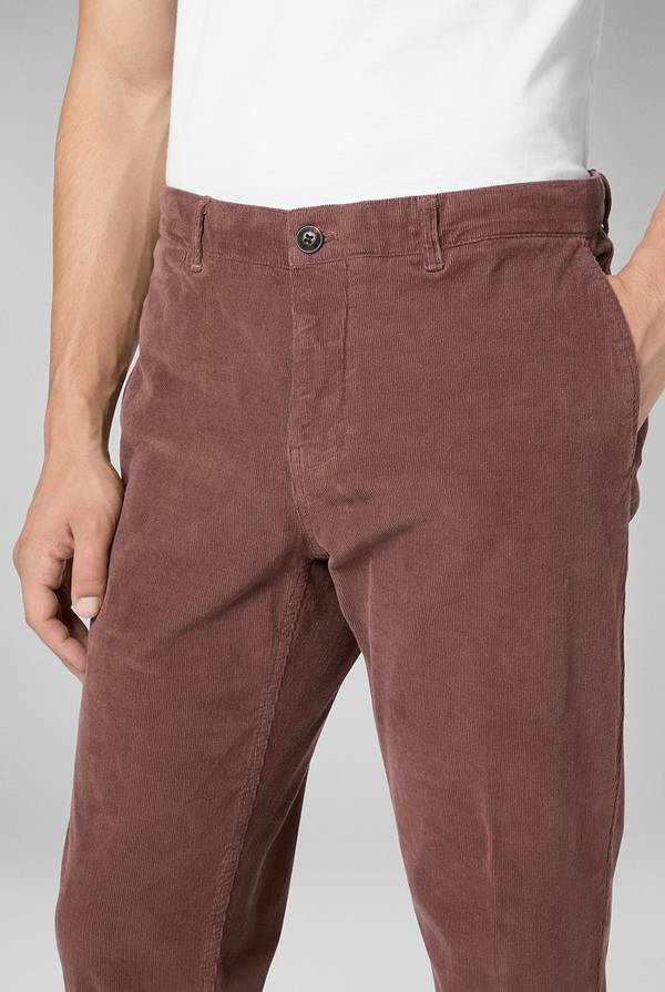 Pull Pal Zileri Pantaloni chino tinti in capo in cotone corduroy Hotsell