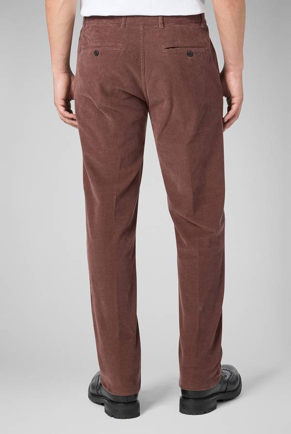 Pull Pal Zileri Pantaloni chino tinti in capo in cotone corduroy Hotsell