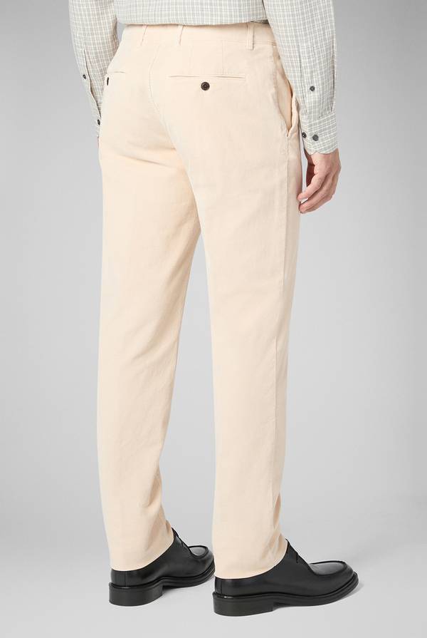 Pull Pal Zileri Pantaloni chino tinti in capo in cotone corduroy Vendita Economica