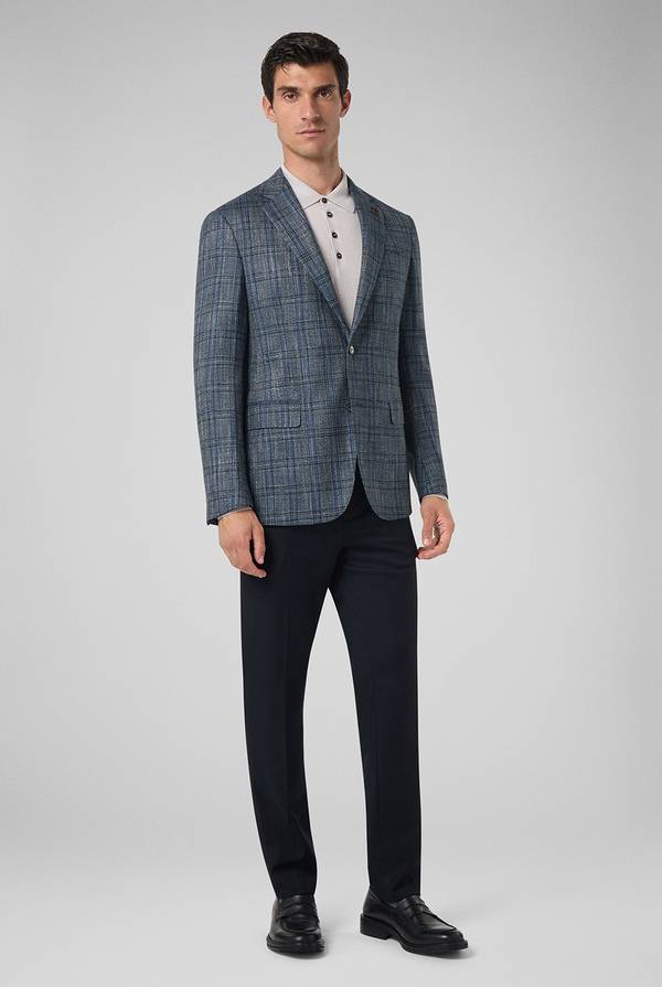 Pull Pal Zileri Pantaloni chino in tencel stretch Saldi Di Fabbrica