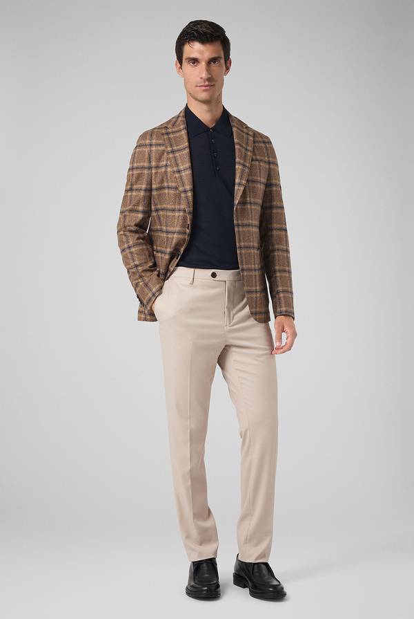 Pull Pal Zileri Pantaloni chino in tencel stretch Vendite Flash